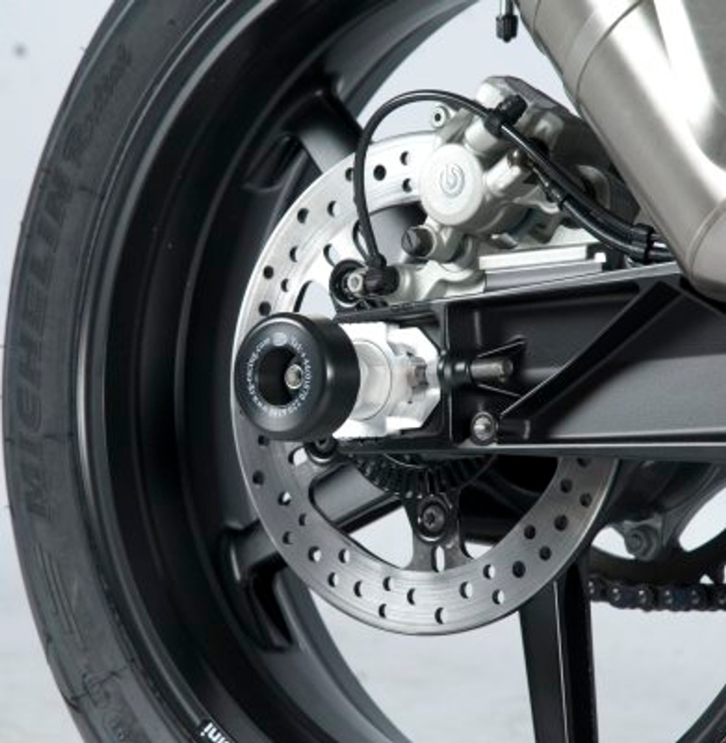 R&G Racing Swingarm Protectors for KTM 690SM '07-'16, 690 Duke '08-'12, 690 Duke R '13-'20 and Husqvarna 701 Supermoto/Enduro '15-'22 R&G Racing Swingarm Protectors for KTM 690SM '07-'16, 690 Duke '08-'12, 690 Duke R '13-'20 and Husqvarna 701 Supermoto/Enduro '15-'22